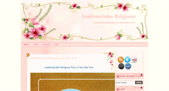 Desktop Screenshot of lembrancinhasreligiosas.blogspot.com