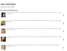 Tablet Screenshot of modernhairstyle.blogspot.com