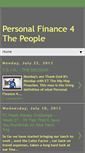 Mobile Screenshot of personalfinance4thepeople.blogspot.com