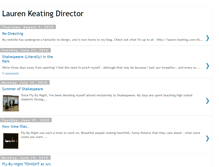 Tablet Screenshot of laurenkeatingupdates.blogspot.com
