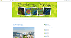 Desktop Screenshot of chartreusemooseontheloose.blogspot.com