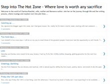 Tablet Screenshot of inthehotzone.blogspot.com