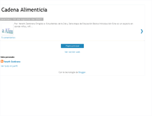 Tablet Screenshot of cadenaalimenticia15.blogspot.com