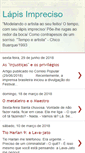 Mobile Screenshot of lapisimpreciso.blogspot.com