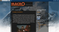 Desktop Screenshot of macroargentina.blogspot.com