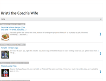 Tablet Screenshot of kristithecoachswife.blogspot.com