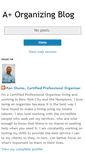 Mobile Screenshot of aplusorganizing.blogspot.com