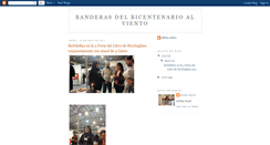 Desktop Screenshot of banderasdelbicentenarioalviento.blogspot.com