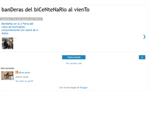 Tablet Screenshot of banderasdelbicentenarioalviento.blogspot.com