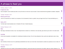 Tablet Screenshot of aphrasetofeedyou.blogspot.com