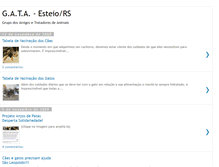 Tablet Screenshot of grupogataesteio.blogspot.com