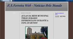 Desktop Screenshot of paferreiraweb.blogspot.com