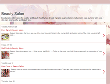 Tablet Screenshot of beauty-salon-info.blogspot.com