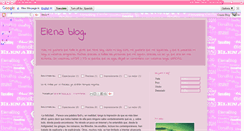 Desktop Screenshot of elenablog130597.blogspot.com