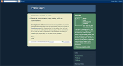 Desktop Screenshot of frankcapri.blogspot.com