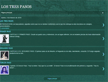 Tablet Screenshot of maeseanonimus-lostrespasos.blogspot.com