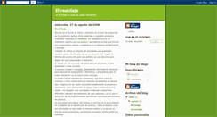 Desktop Screenshot of elreciclaje2.blogspot.com