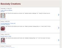 Tablet Screenshot of bassladycreations.blogspot.com