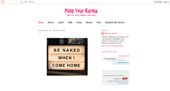 Desktop Screenshot of pimpyourkarma.blogspot.com