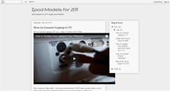 Desktop Screenshot of ipodmodels.blogspot.com