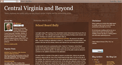 Desktop Screenshot of centralvirginiaandbeyond.blogspot.com