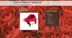 Desktop Screenshot of kavitasbeautyparlourgurgaon.blogspot.com