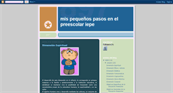 Desktop Screenshot of preecolariepe.blogspot.com
