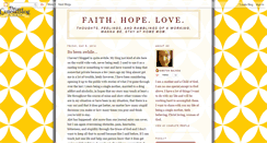 Desktop Screenshot of amothersheartoflove.blogspot.com