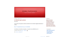 Desktop Screenshot of nero-vaticano.blogspot.com