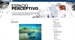 Desktop Screenshot of espacioperceptivo.blogspot.com