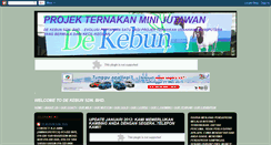 Desktop Screenshot of dekebun.blogspot.com