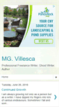 Mobile Screenshot of mgvillesca.blogspot.com