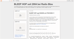 Desktop Screenshot of bleephop.blogspot.com