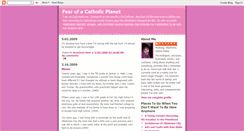 Desktop Screenshot of catholicnewbie75.blogspot.com