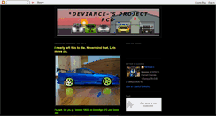 Desktop Screenshot of deviancedrifting.blogspot.com