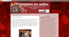 Desktop Screenshot of esquinadamoda.blogspot.com