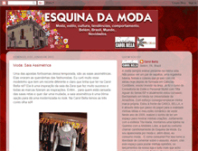Tablet Screenshot of esquinadamoda.blogspot.com