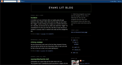 Desktop Screenshot of evanslitblog.blogspot.com