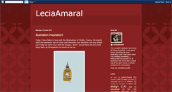 Desktop Screenshot of leciaamaral.blogspot.com