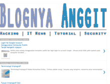 Tablet Screenshot of anggitsupriyanto.blogspot.com