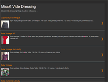 Tablet Screenshot of missk-videdressing.blogspot.com