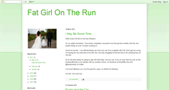 Desktop Screenshot of fatgirlontherun.blogspot.com