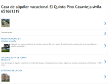 Tablet Screenshot of casadecampocasavieja.blogspot.com