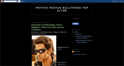 Desktop Screenshot of hrithik-roshan-bio.blogspot.com