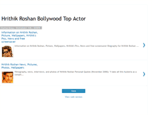 Tablet Screenshot of hrithik-roshan-bio.blogspot.com