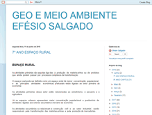 Tablet Screenshot of geografia-meioambiente.blogspot.com