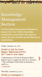 Mobile Screenshot of knowledgemanagementsection.blogspot.com