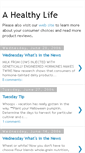 Mobile Screenshot of ahealthylife.blogspot.com