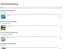 Tablet Screenshot of affirminghealing.blogspot.com