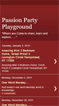 Mobile Screenshot of passionpartyplayground.blogspot.com